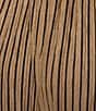 Calessa Knit Stripe Wide Leg Pull-On Ankle Coordianting Pants - Image 4