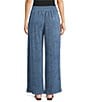 Calessa Knit Stripe Wide Leg Pull-On Ankle Pants - Image 2