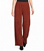 Calessa Knit Stripe Wide Leg Pull-On Pants - Image 1