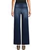 Calessa Petite Size Demin Wide Leg Pull-On Pants - Image 2