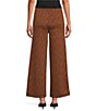 Calessa Petite Size Jacquard Knit Wide Leg Pull-On Coordinating Pants - Image 2