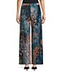 Calessa Petite Size Knit Printed Straight Leg Pull-On Ankle Pants - Image 2