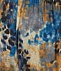 Calessa Plus Size Animal Te Dye Print Rayon Harem Ankle Coordinating Pants - Image 4