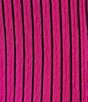 Calessa Plus Size Coordinating Textured Knit Stripe Straight Leg Pull-On Pants - Image 4