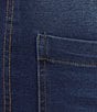 Calessa Plus Size Demin Wide Leg Pull-On Pants - Image 4