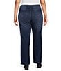 Calessa Plus Size Denim Wide Leg Ankle Pants - Image 2