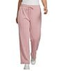 Calessa Plus Size Coordinating Knit Modal Pull-On Pants - Image 1