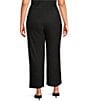 Calessa Plus Size Knit Wide Leg Pull-On Pants - Image 2