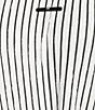 Calessa Plus Size Textured Knit Asymmetric Hem Striped Tunic - Image 4