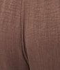 Calessa Plus Size Twill Coordinating Harem Ankle Pants - Image 4