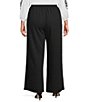 Calessa Plus Size Velvet Wide Leg Pull-On Pants - Image 2