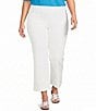 Calessa Plus Size Wide Leg Cropped Pull-On Pants - Image 1
