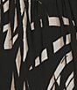 Calessa Plus Size Woven Geometric Print Coordinating Wide Leg Pull-On Pants - Image 5