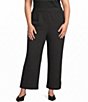 Calessa Plus Velvet Wide Leg Pull-On Pants - Image 1