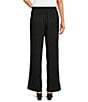 Calessa Ponte Knit Wide Leg Crop Pants - Image 2