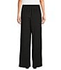 Calessa Textured Knit Wide Leg Pull-On Pants - Image 2