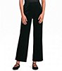 Calessa Velvet Wide Leg Pull-On Pants - Image 1