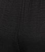 Calessa Wide Leg Embroidered Border Hem Pull-On Cropped Pants - Image 4