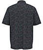 Callaway Big & Tall Chevron Confetti Print Short Sleeve Golf Polo Shirt, Color:Asphalt - Image 2