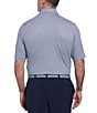 Callaway Big & Tall Trademark Printed Short Sleeve Golf Polo Shirt, Color:Peacoat - Image 2