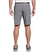 Color:Dark Grey Heather - Image 2 - EverPlay Performance 9#double; Inseam Golf Shorts