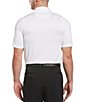 Color:Bright White - Image 2 - Short-Sleeve Solid Swing Tech™ OptiDri™ Golf Polo