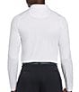 Color:Bright White - Image 2 - Long Sleeve Swing Tech™ Polo Shirt