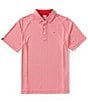 Callaway Short Sleeve Printed Polo Golf Shirt, Color:Lychee - Image 1