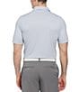 Callaway Short Sleeve Printed Polo Golf Shirt, Color:Flint Stone - Image 2