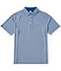 Callaway Short Sleeve Printed Polo Golf Shirt, Color:Limoges - Image 1