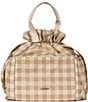 CalPak Gingham Insulated Lunch Bag, Color:Gingham - Image 1