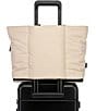 CalPak Luka Expandable Laptop Tote, Color:Oatmeal - Image 3