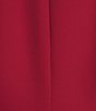 Calvin Klein Woven Crepe Notch Collar 3/4 Sleeve 2 Front Button Blazer - Image 4
