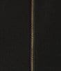 Color:Black - Image 4 - Chiffon Long Sheer Bell Sleeve Round Neck Sheath Dress