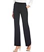 Calvin Klein Classic Fit Straight Leg Stretch Luxe Pants | Dillard's