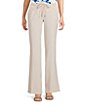 Calvin Klein Coordinating Drawstring Waist Straight Leg Pants - Image 1