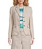 Calvin Klein Coordinating Notch Lapel Long Sleeve Three Button Jacket - Image 1
