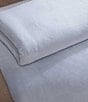 Calvin Klein Core Plush Solid Bed Blanket, Color:Light Blue - Image 4