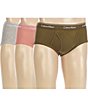 Color:Assorted - Image 1 - Cotton Classic Briefs 3-Pack