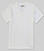 Color:White - Image 1 - Cotton Classic Solid V-Neck T-Shirts 3-Pack