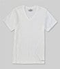 Color:White - Image 2 - Cotton Classic Solid V-Neck T-Shirts 3-Pack