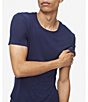 Color:Blue Shadow - Image 2 - Eco-Conscious Short-Sleeve Lounge T-Shirt