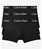 Color:Black - Image 1 - Eco-Conscious Trunks 3-Pack