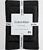 Color:Black - Image 2 - Eternity Solid Cotton Terry 3 Piece Bath Towel Set