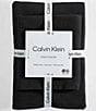 Calvin Klein Eternity Solid Cotton Terry 3 Piece Bath Towel Set, Color:Black - Image 6