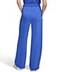 Color:Dazzling Blue - Image 2 - High Rise Side Pocket Pull-On Coordinating Wide Leg Pants