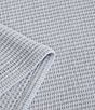 Color:Light Blue - Image 5 - Honeycomb Textured Cotton Bed Blanket