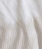 Color:White/Neutral Pink - Image 6 - Ikat Pinstripe Cotton Percale Duvet Cover Mini Set