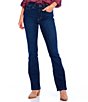 Color:Pacific - Image 1 - Jeans High Rise Bootcut Jeans