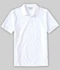 Color:Brilliant White - Image 1 - Short-Sleeve Classic-Fit Smooth Polo Shirt